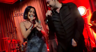 Murat Dalkılıç sahnesinde Melek Mosso sürprizi