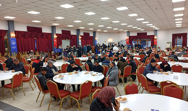 Başkan Şahin, her yıl olduğu gibi bu yılda Ramazan Sofrasının kurulduğunu açıkladı