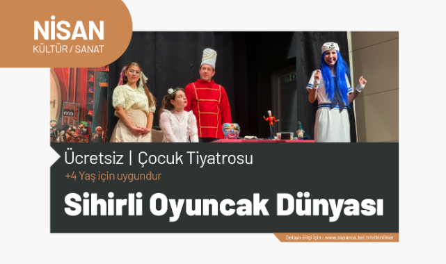 Sapanca'da Minikler İçin Ücretsiz Tiyatro