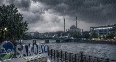 Sakarya'da kuvvetli yağış uyarısı