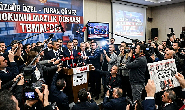 Özgür Özel ve 11 Milletvekili Hakkında 14 Ayrı Fezleke TBMM'de
